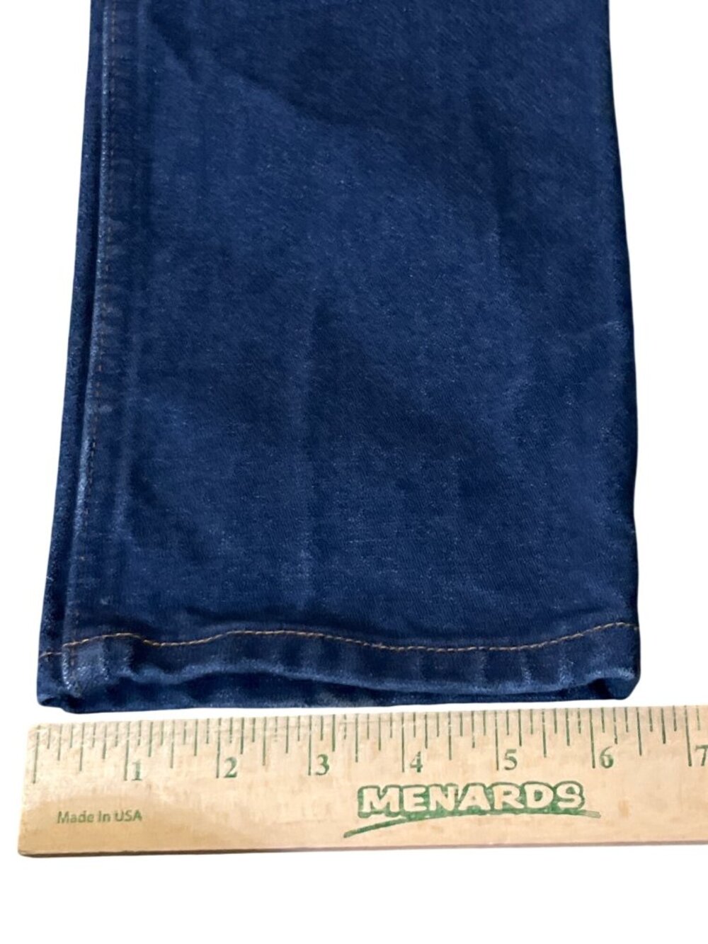 Wrangler Cowboy Cut Jeans Boys 8 Slim Blue Straight Adjustable Waist Denim Used - Picture 13 of 14
